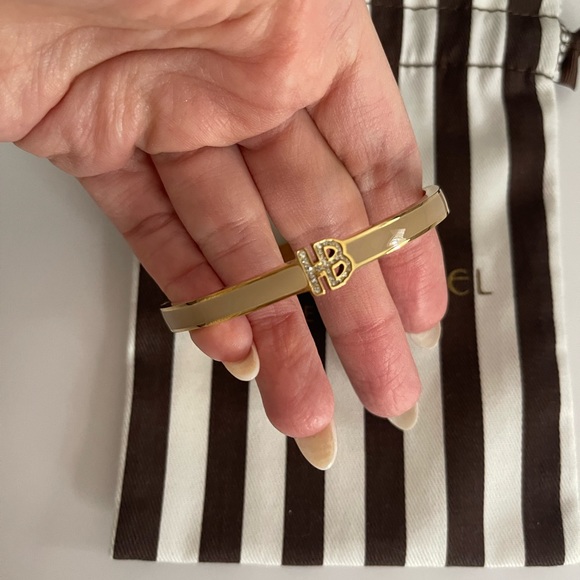 ⭐️Henri Bendel New York caramel & gold bangle bracelet - Picture 5 of 6